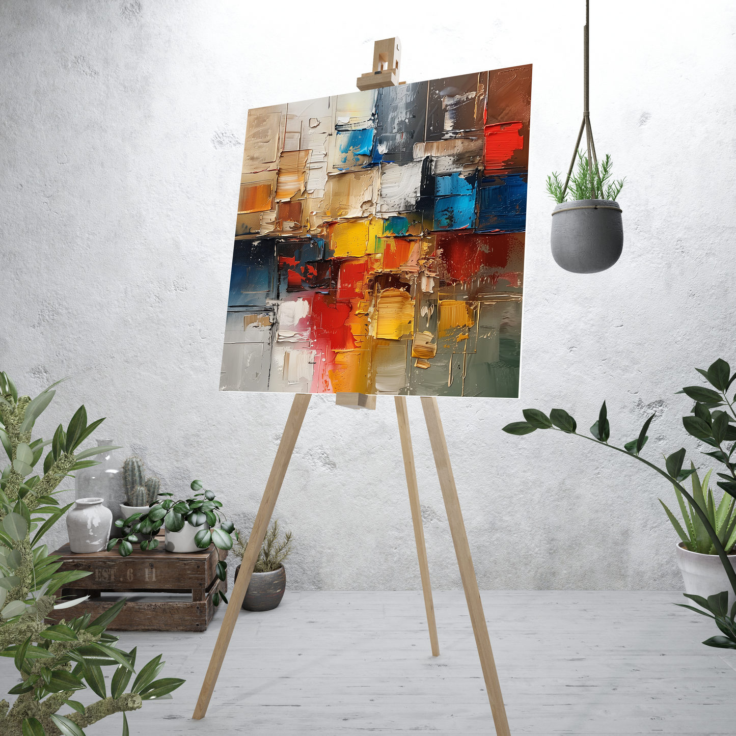 Toile :: Design coloré