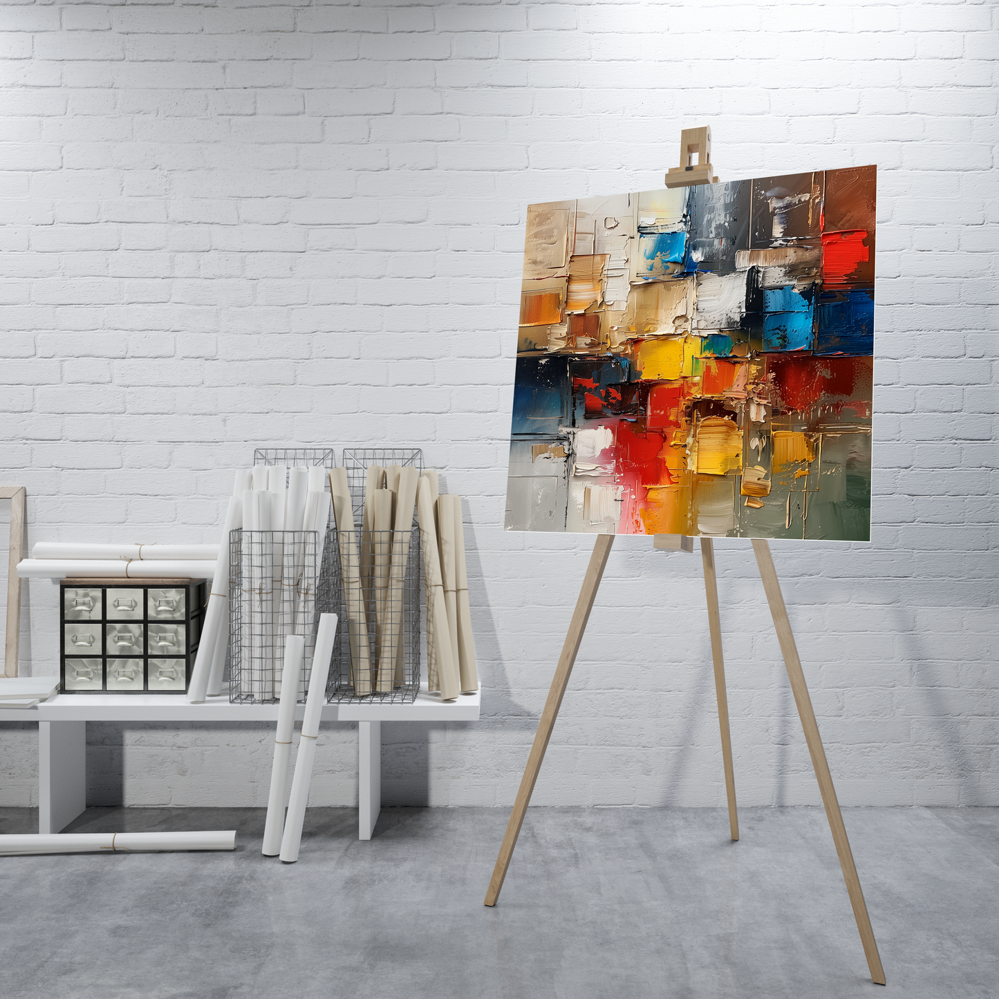 Toile :: Design coloré