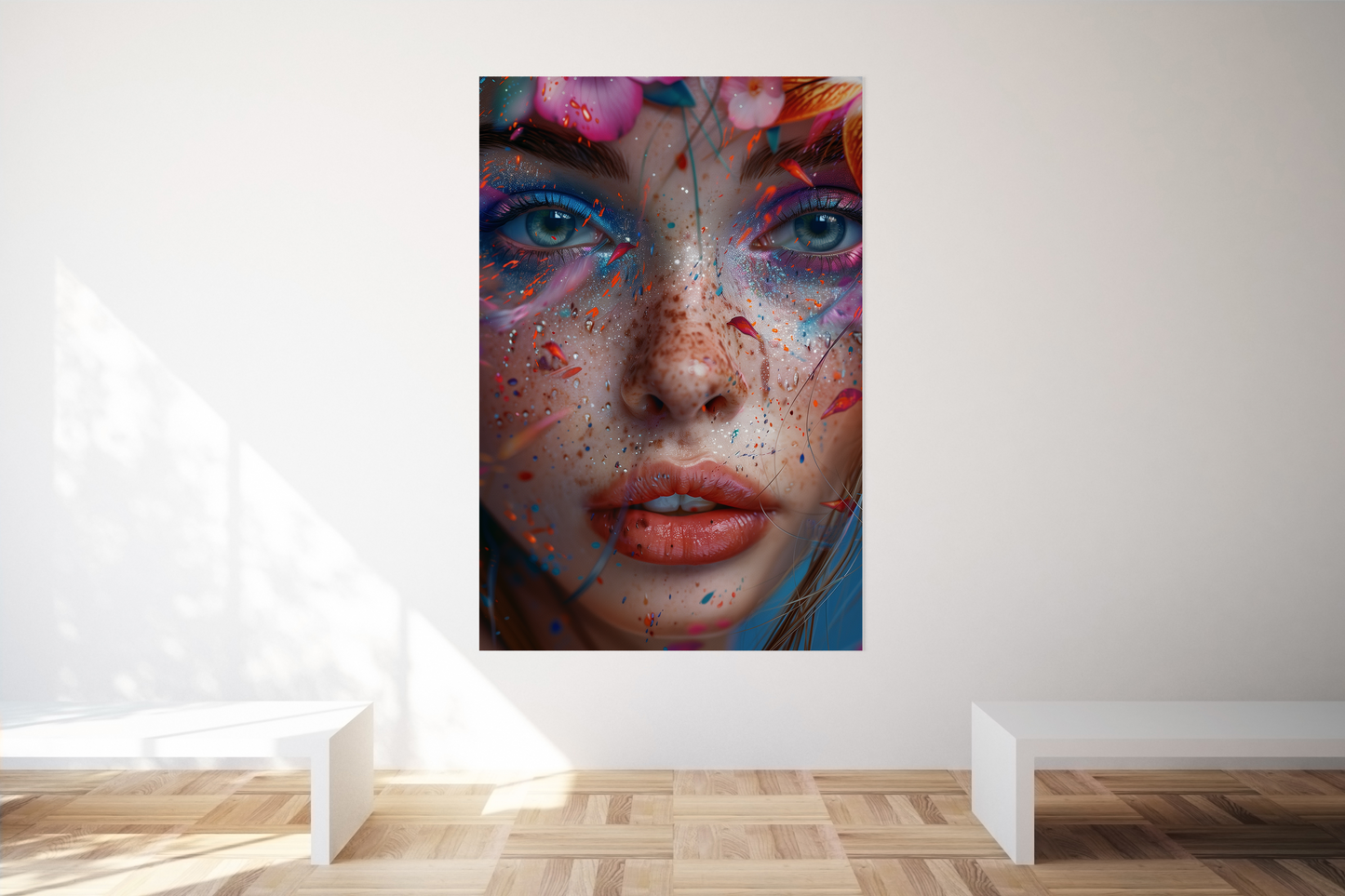 Plexiglass :: Painted Face