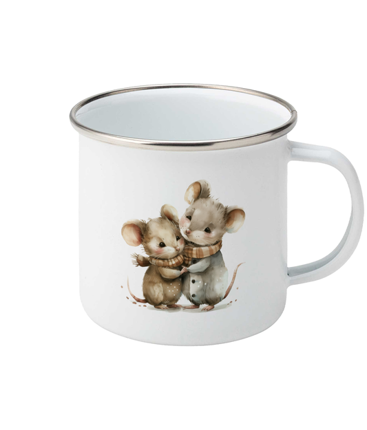 Enamel Mug Mice