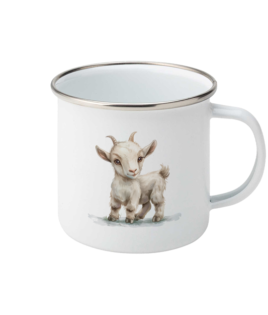 Enamel Mug Goat