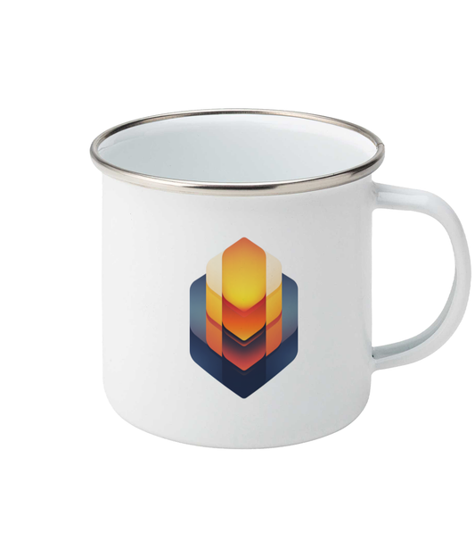 Enamel Mug with Logo