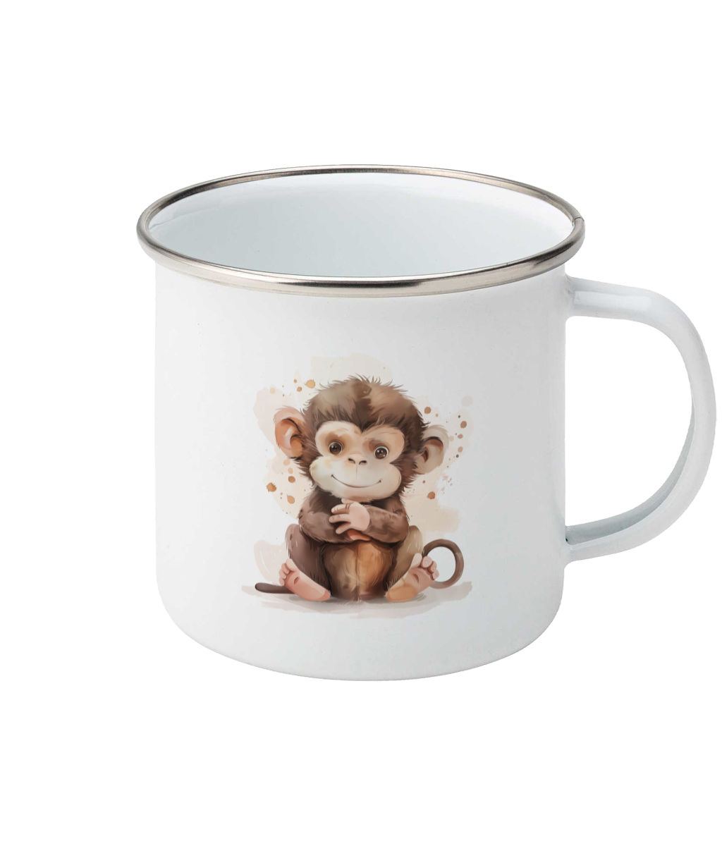 Enamel Mug Monkey