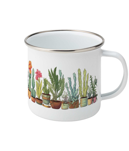 Enamel Mug Plants