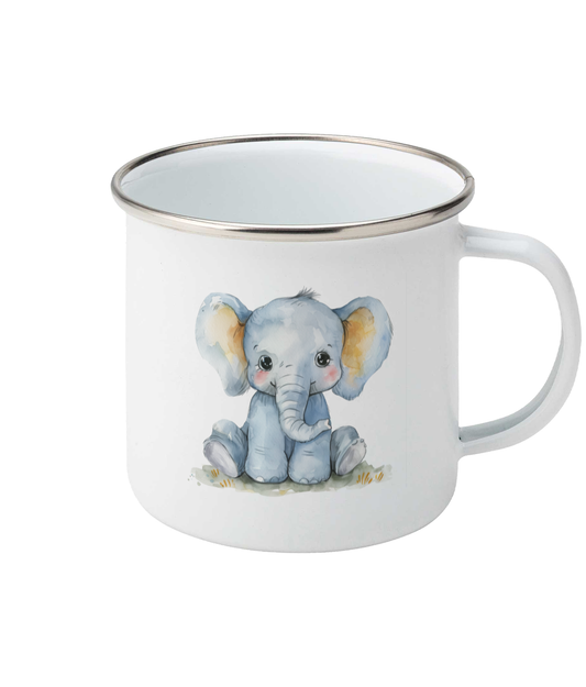 Enamel Mug Elephant