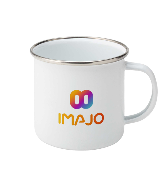 Enamel Mug with Logo