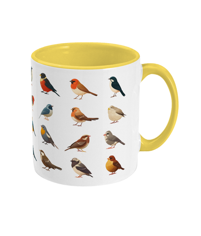 Gekleurde Mok Vogels