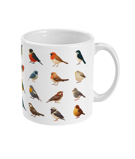 Oiseaux en tasse