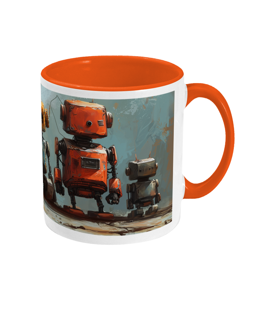 Gekleurde Mok Robots