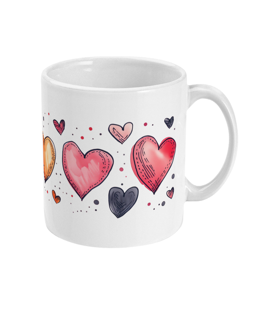 Tasse Coeurs
