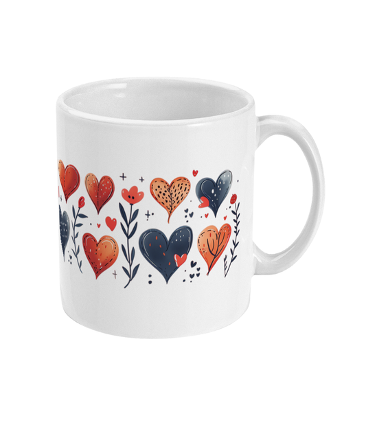 Tasse Coeurs