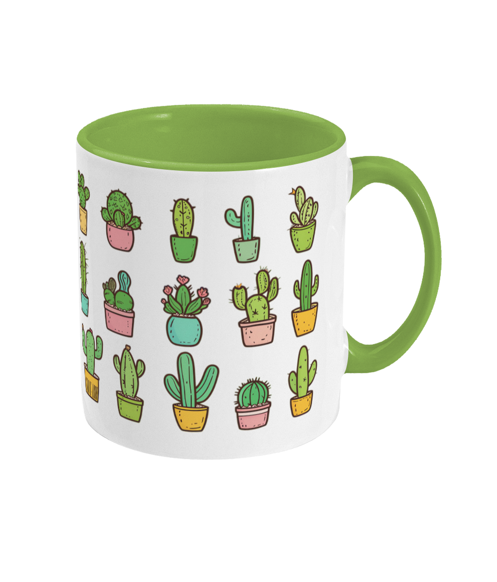 Tasse colorée Cactus