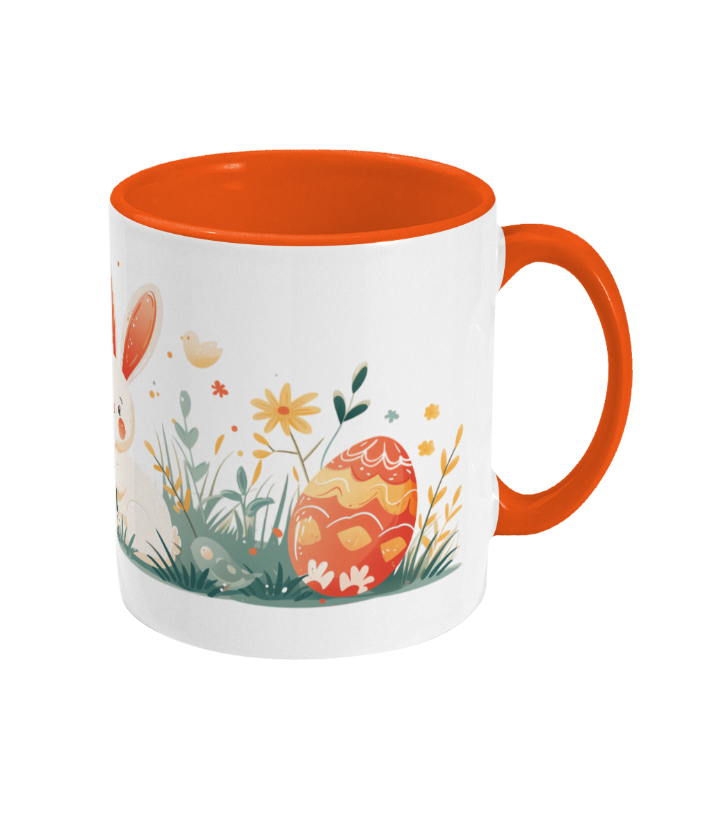 Tasse colorée de Pâques