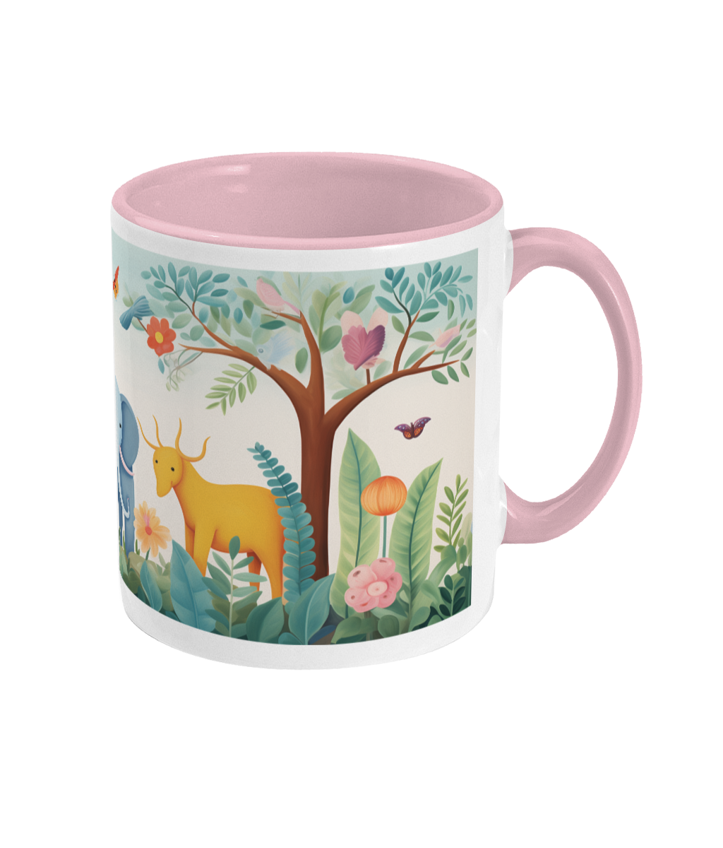 Mug coloré Animaux de la forêt