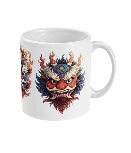Mug Japanese Shimokita Tengu Matsuri