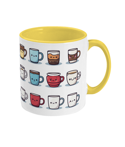 Tasses colorées
