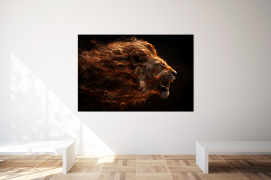 Plexiglas :: Lion rugissant