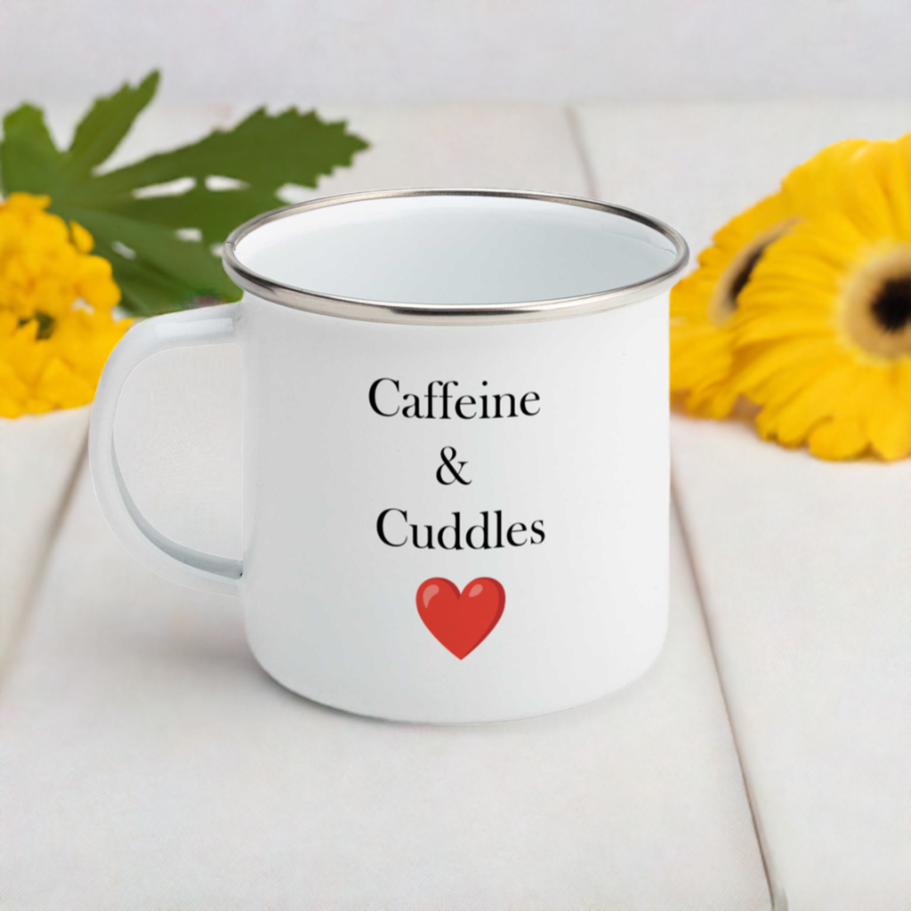 Personalized Metal Valentine's Mug - Your Love, Your Design