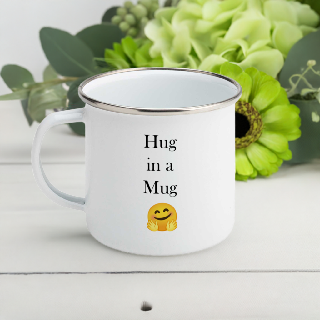 Personalized Metal Valentine's Mug - Your Love, Your Design