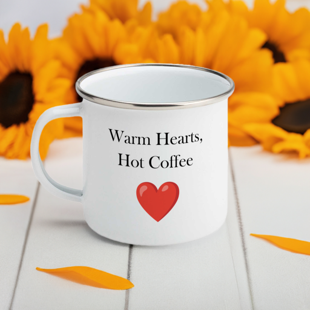 Personalized Metal Valentine's Mug - Your Love, Your Design