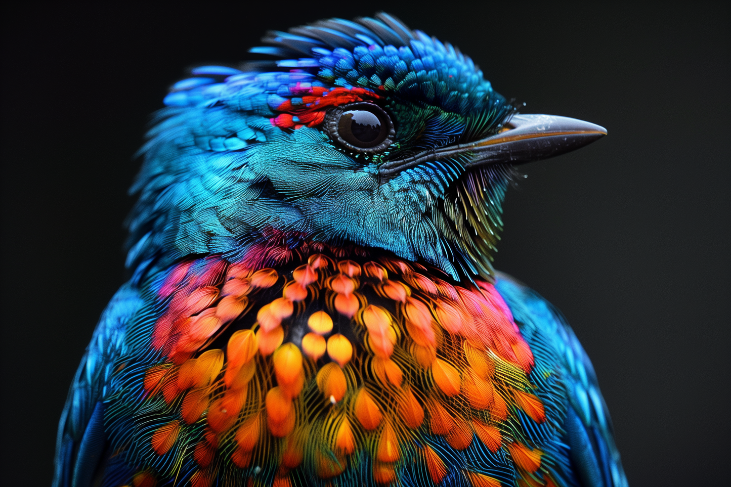 Plexiglas :: Oiseau tropical