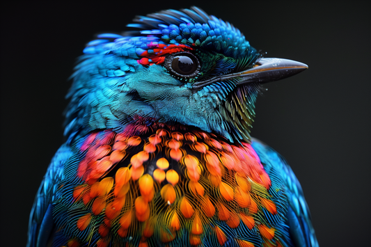 Plexiglas :: Oiseau tropical