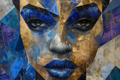 Plexiglass :: Woman's Face Abstract