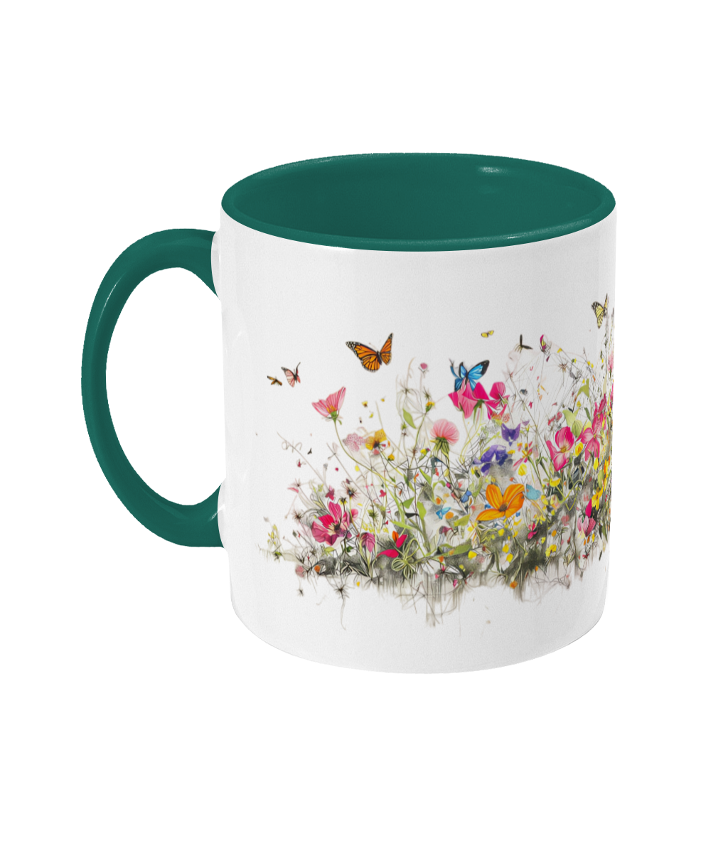Gekleurde Mok Bloemen