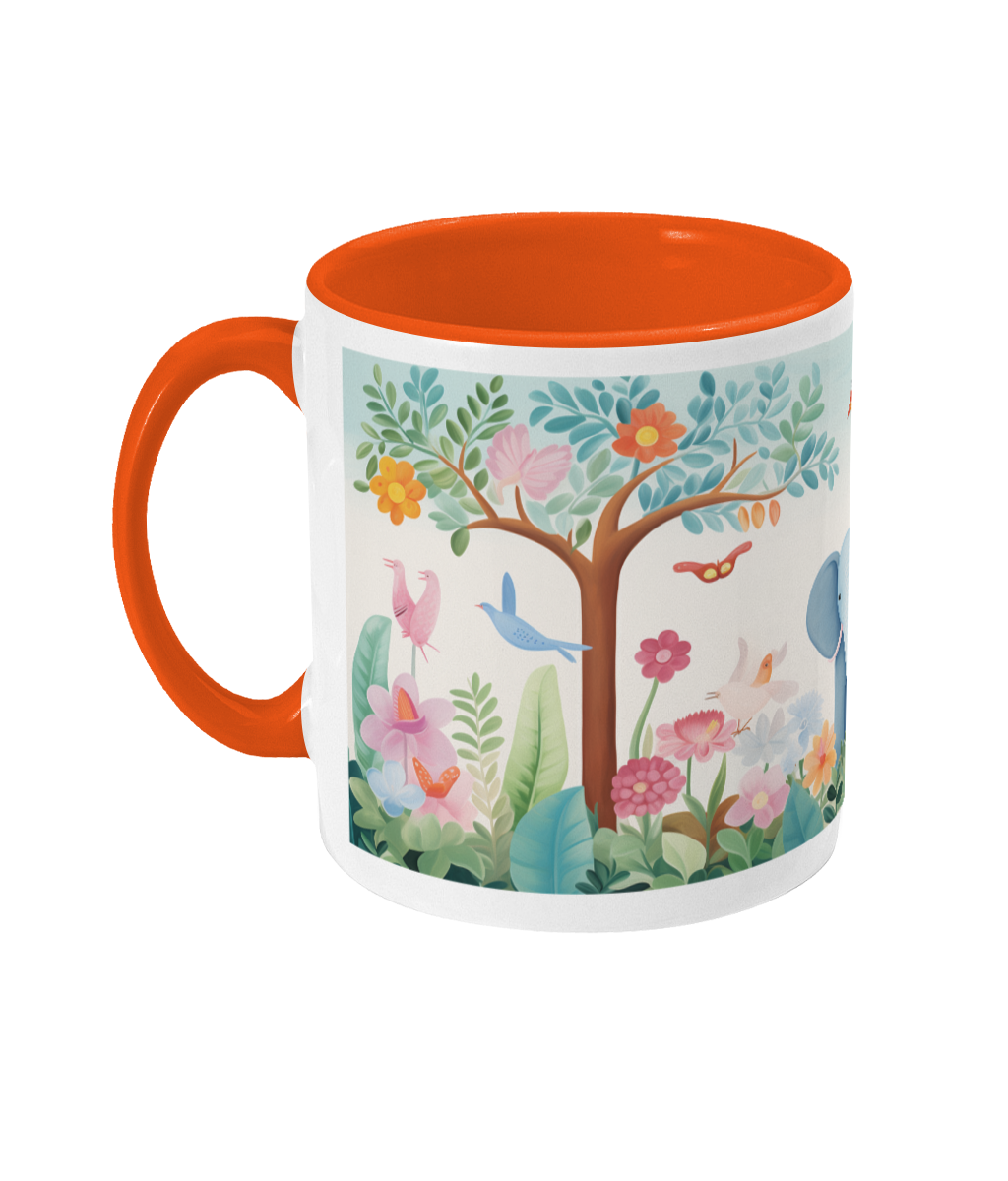 Mug coloré Animaux de la forêt