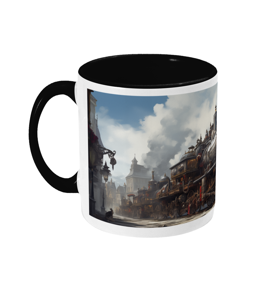 Gekleurde Mok Steampunk