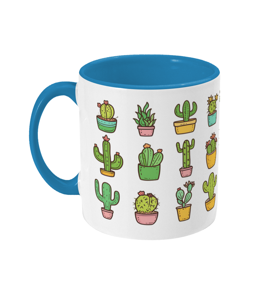 Tasse colorée Cactus