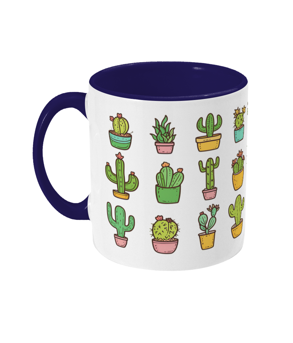 Tasse colorée Cactus