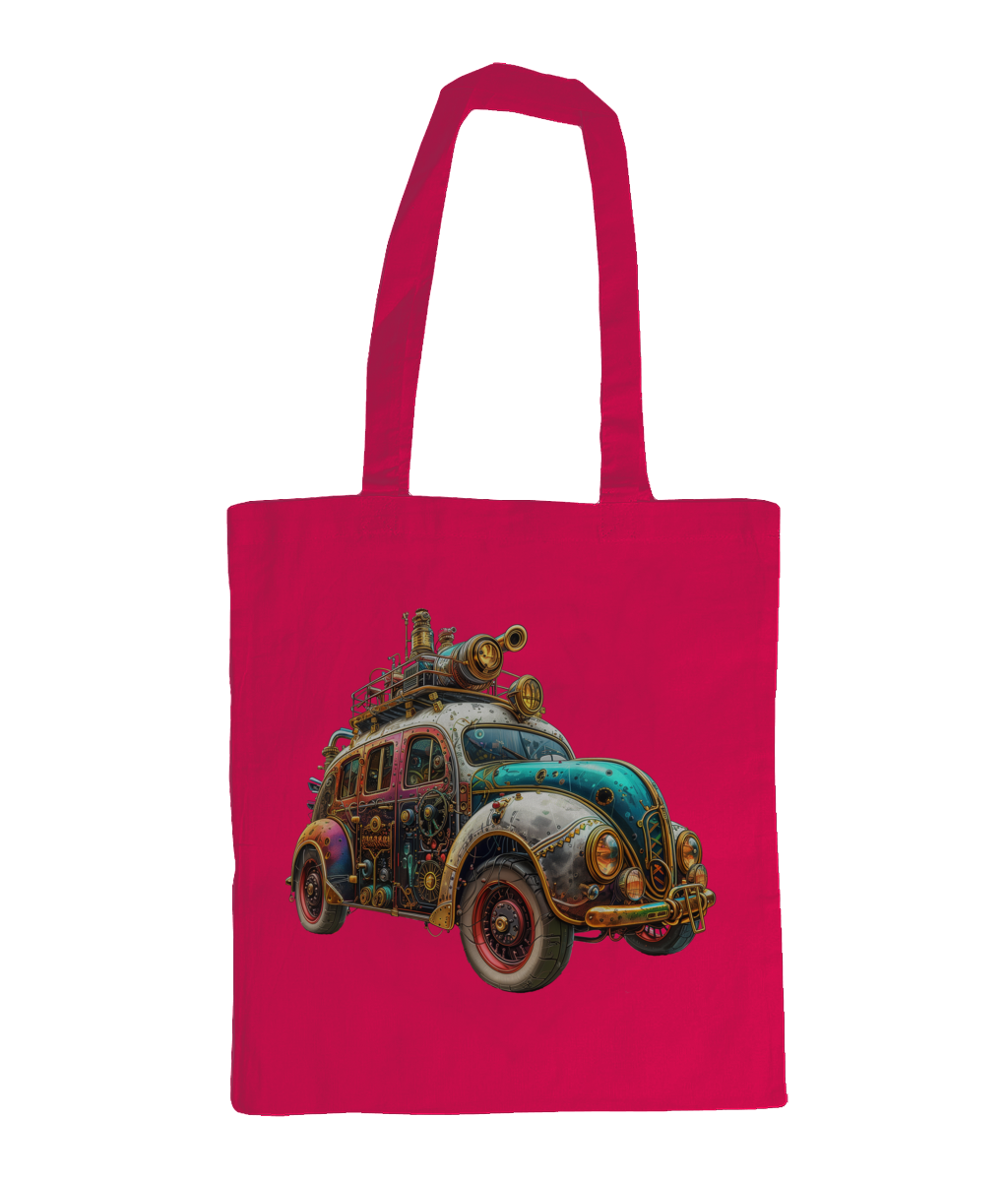 Sac 100% coton Steampunk Car