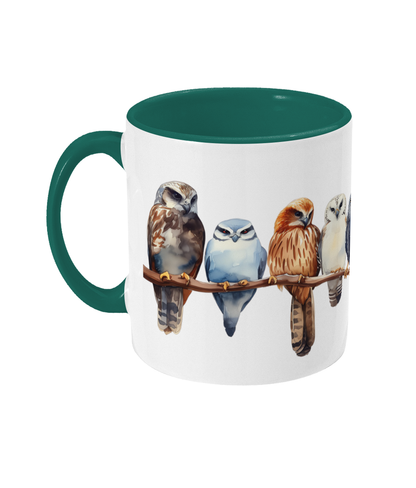 Colored Mug Birds of Prey