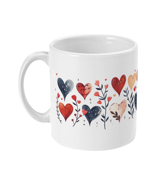 Tasse Coeurs