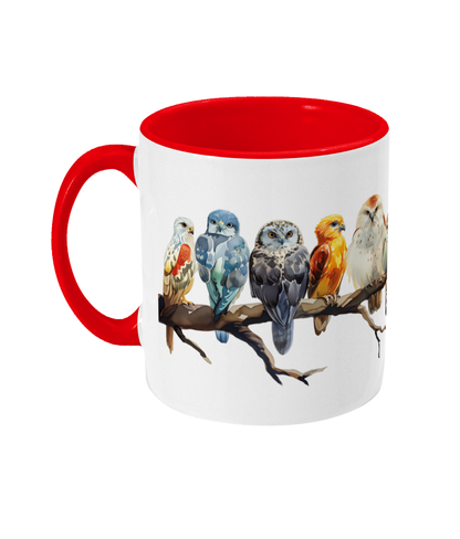 Gekleurde Mok Roofvogels