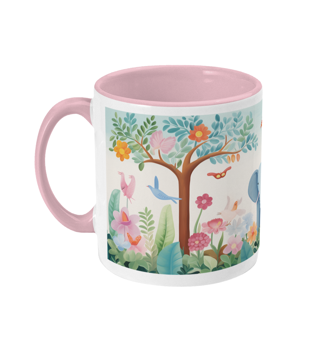 Mug coloré Animaux de la forêt