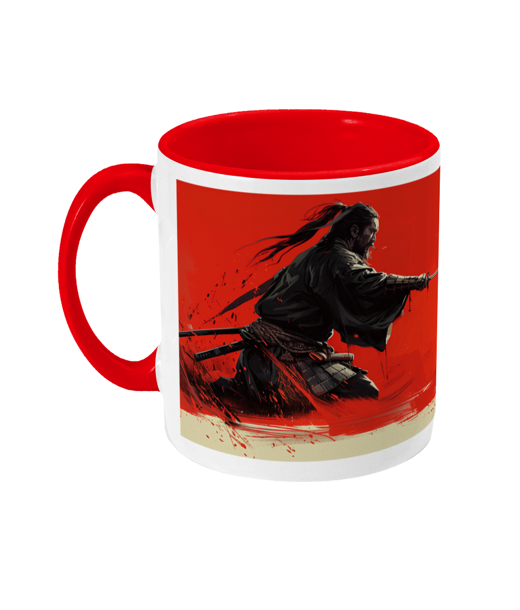 Mug coloré Samouraï