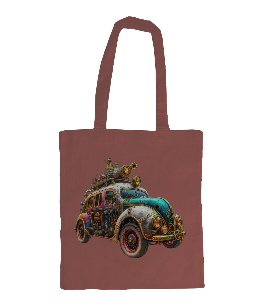 Sac 100% coton Steampunk Car