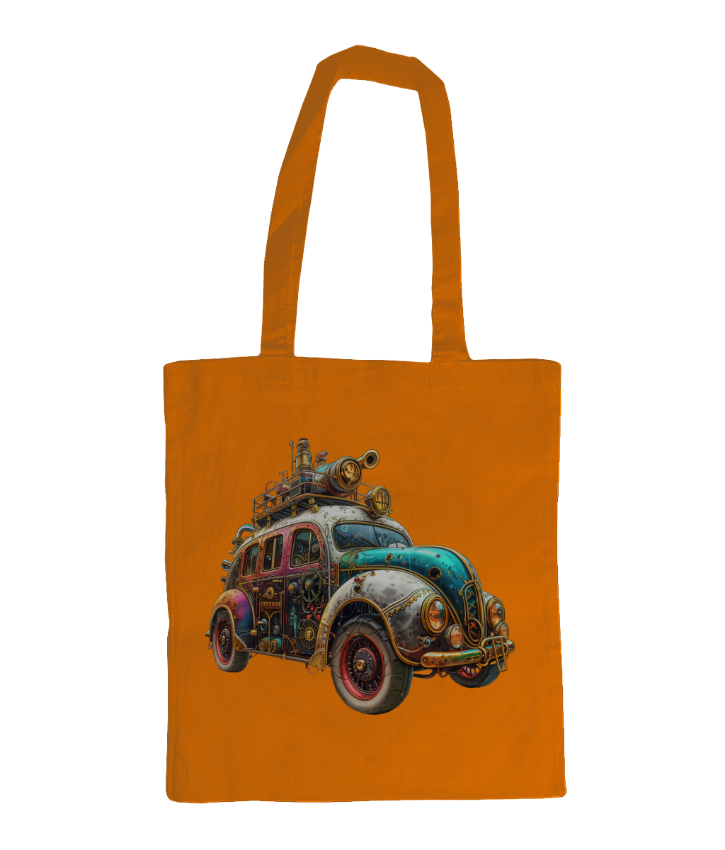 Sac 100% coton Steampunk Car