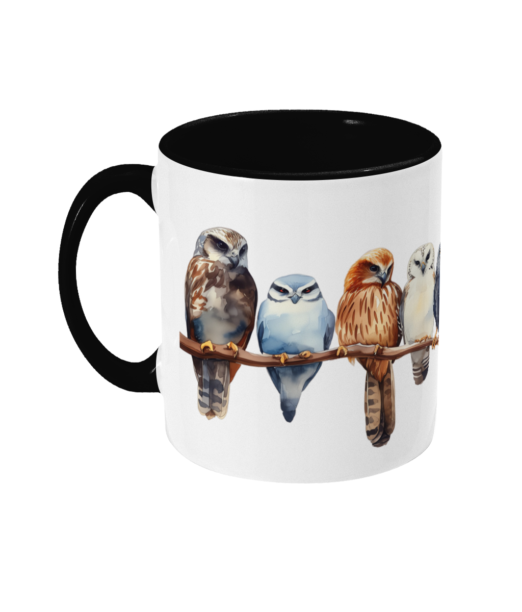 Colored Mug Birds of Prey