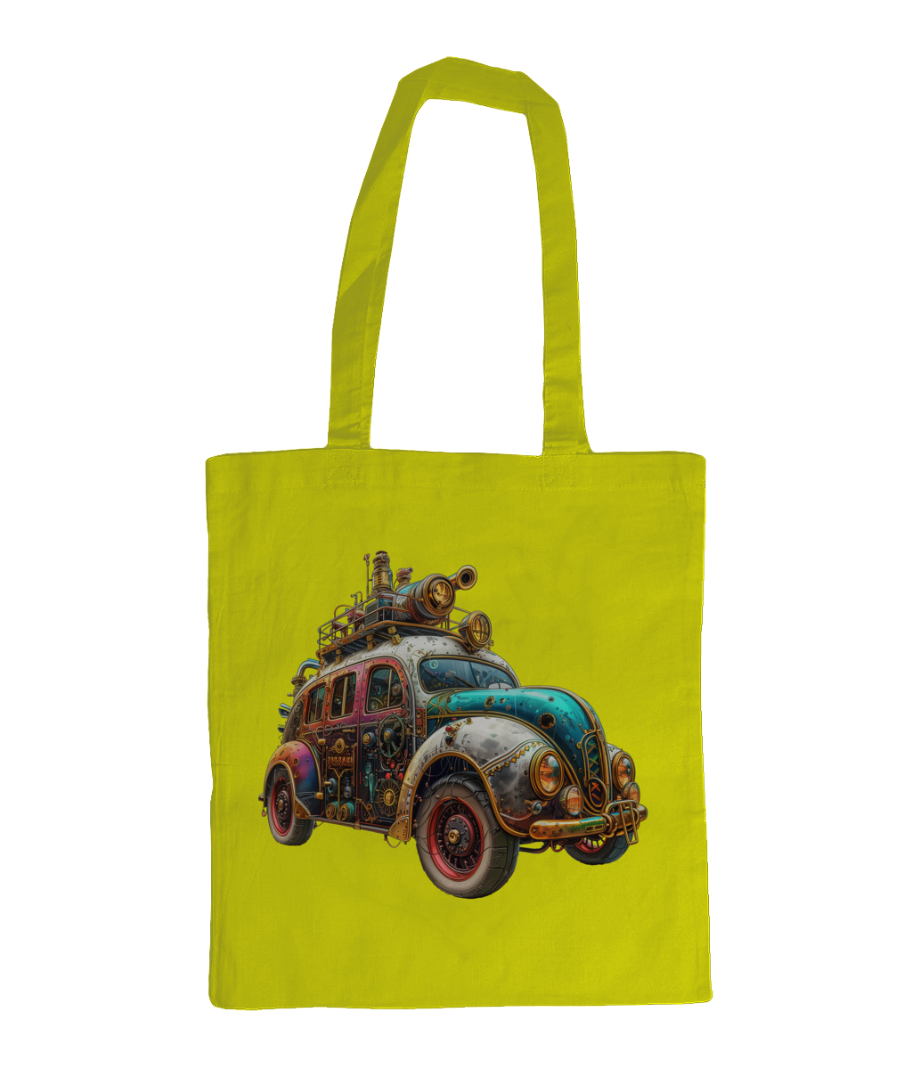 Sac 100% coton Steampunk Car