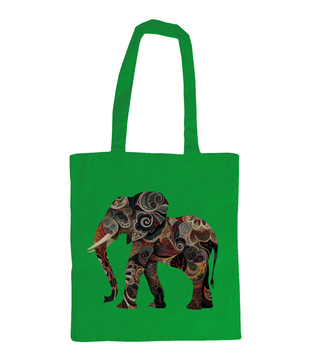 Bag 100% Cotton Elephant