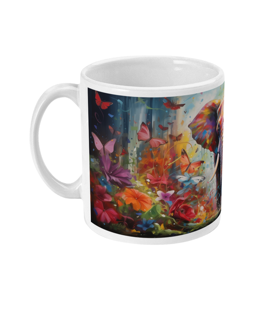 Mug Éléphant dans la forêt