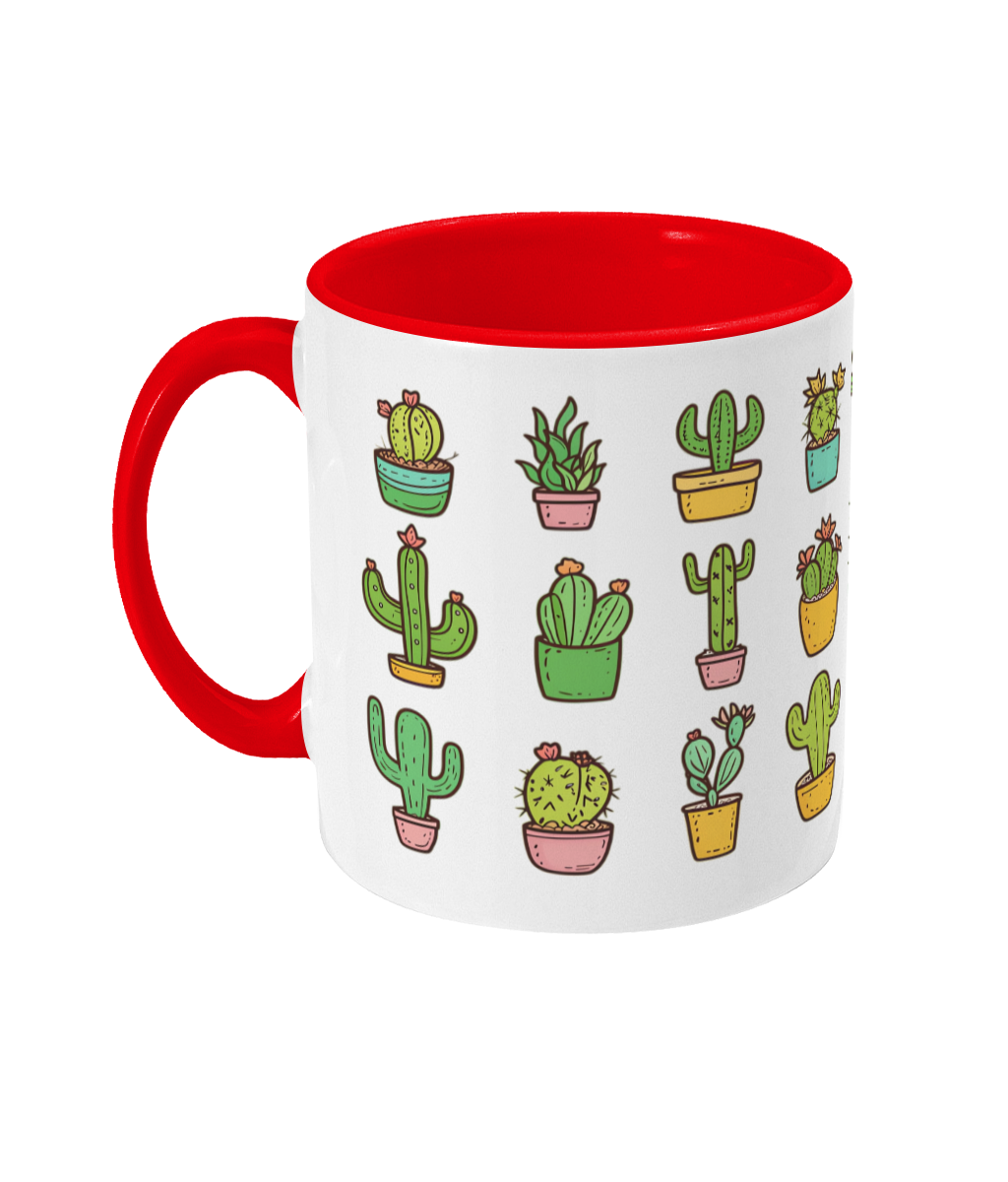 Tasse colorée Cactus