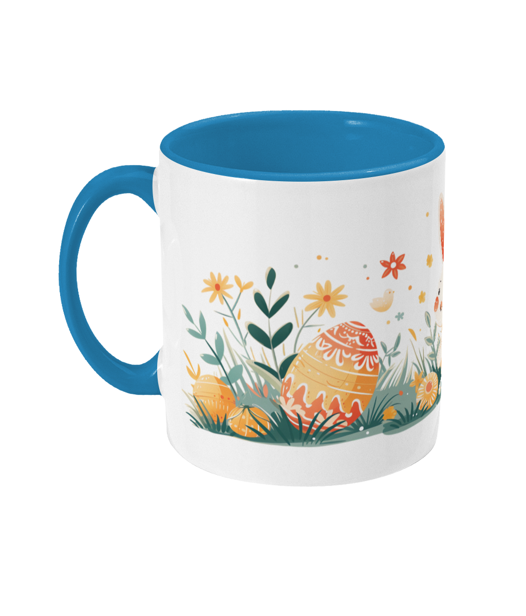 Tasse colorée de Pâques