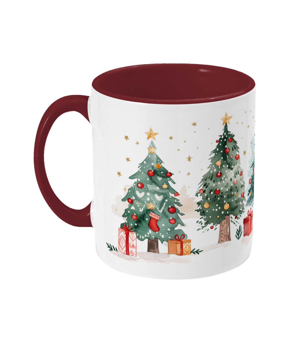 Gekleurde mok Kerst