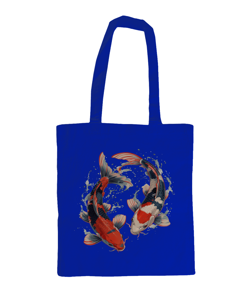 Bag 100% Cotton Koi Fish