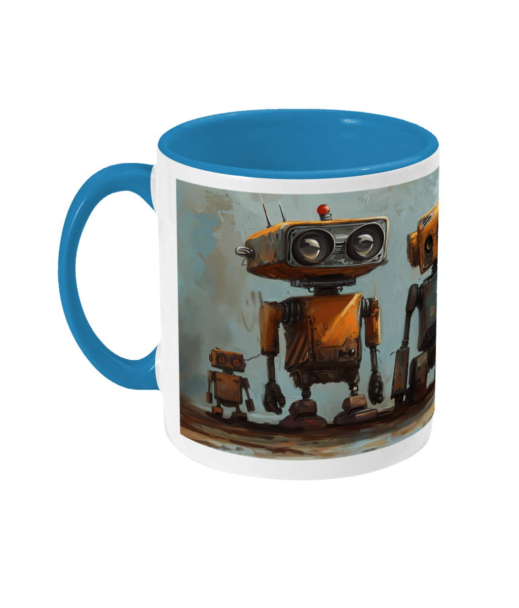 Gekleurde Mok Robots