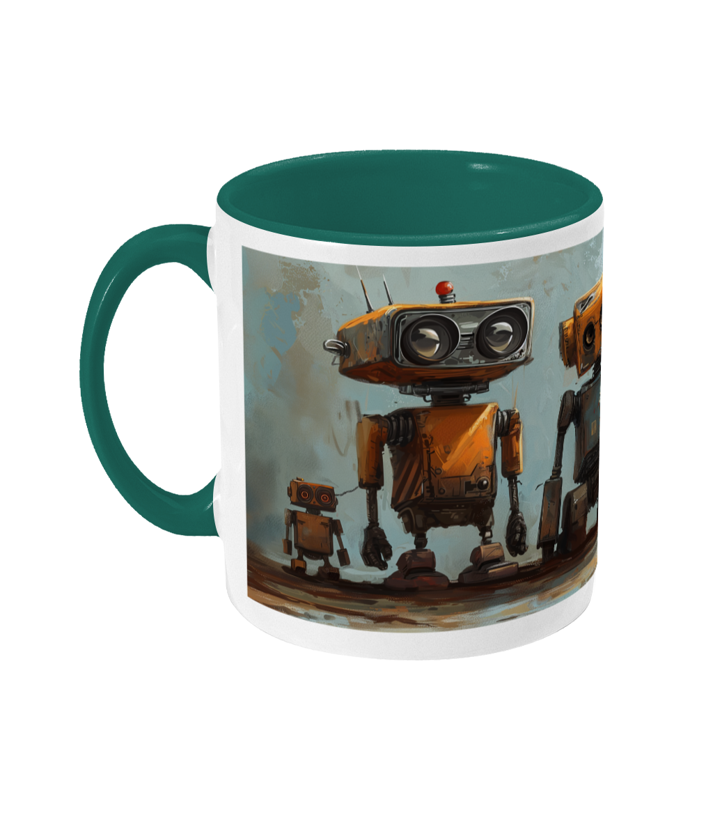 Gekleurde Mok Robots